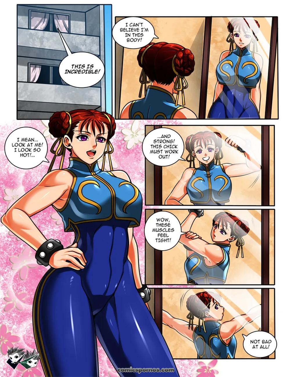Chun-Li's Body Switch: A Street Fighter XXX Parody - Page 5