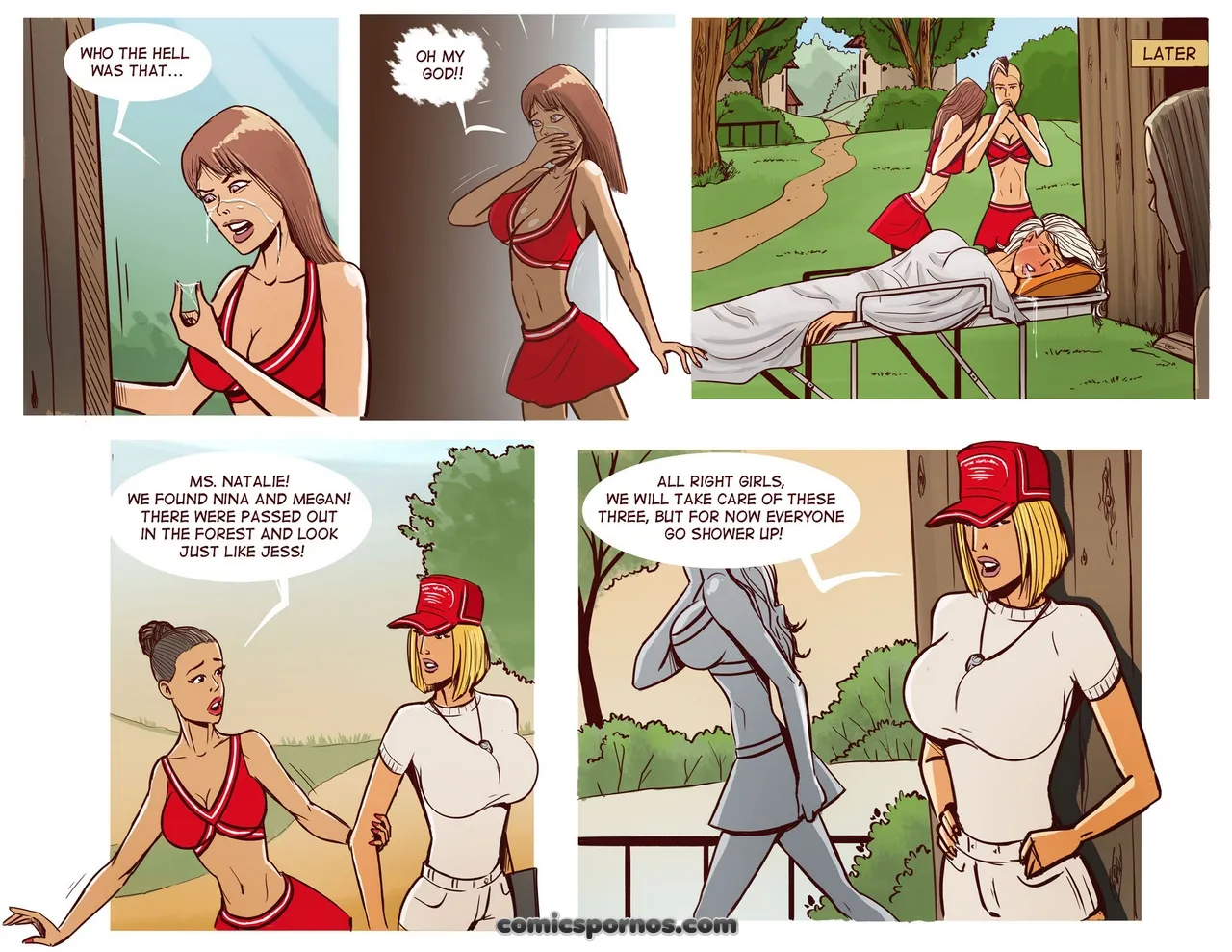 Cheerleader Carnage: Summer Screamfest - Page 10