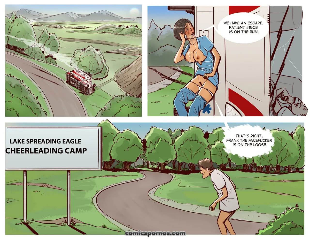 Cheerleader Carnage: Summer Screamfest - Page 2