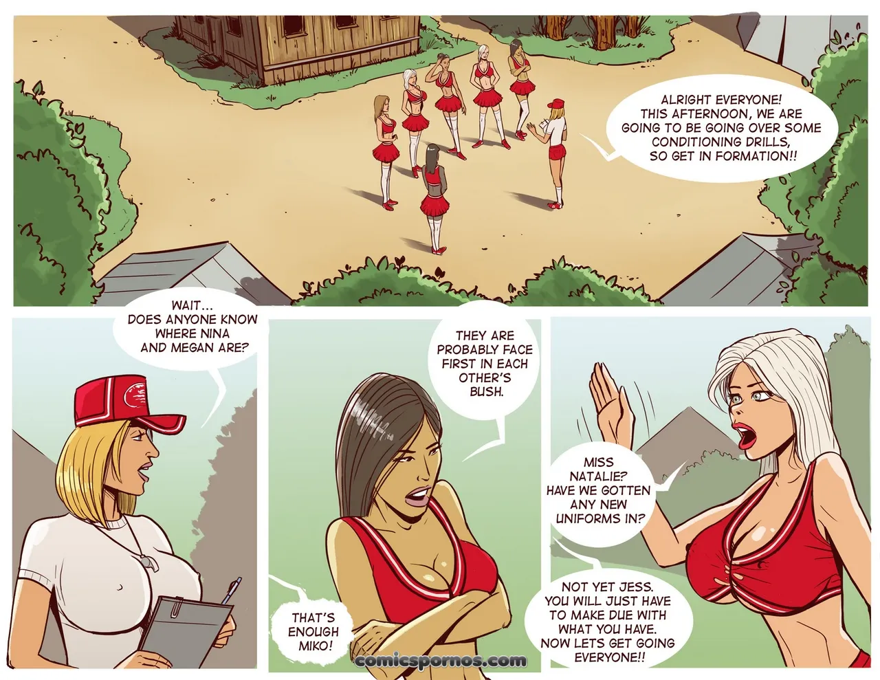 Cheerleader Carnage: Summer Screamfest - Page 6