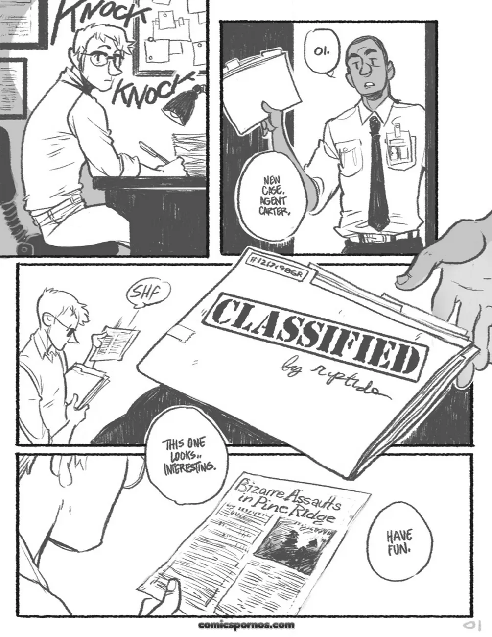 Secret Agent Seduction - Page 2