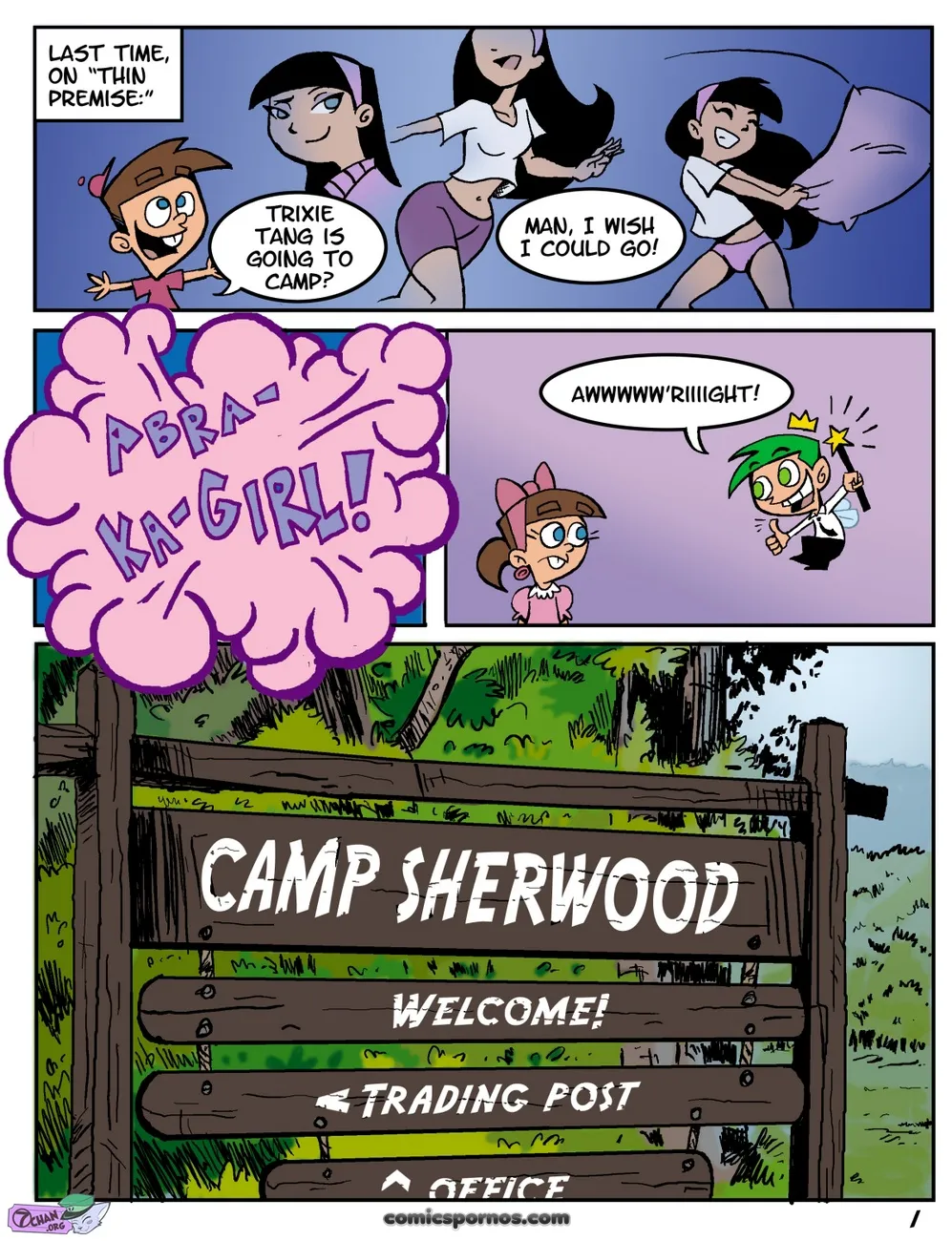 Camp Sherwood: A 7chan Adventure (Ongoing) - Page 2