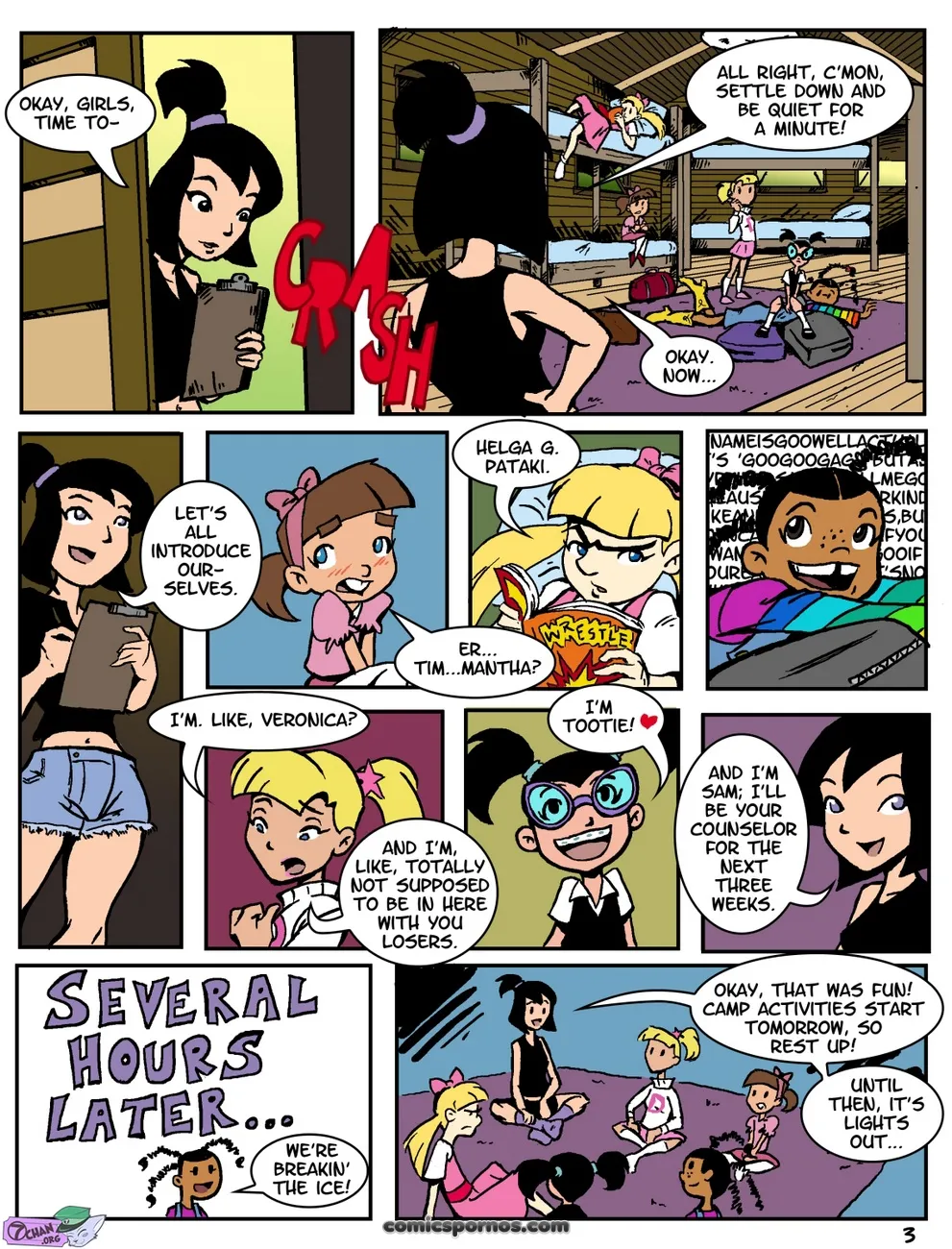 Camp Sherwood: A 7chan Adventure (Ongoing) - Page 4