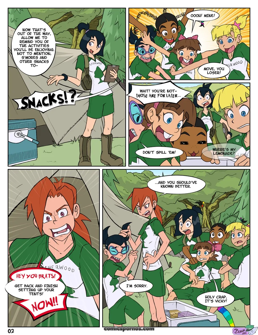 Camp Sherwood: A 7chan Adventure (Ongoing) - Page 53