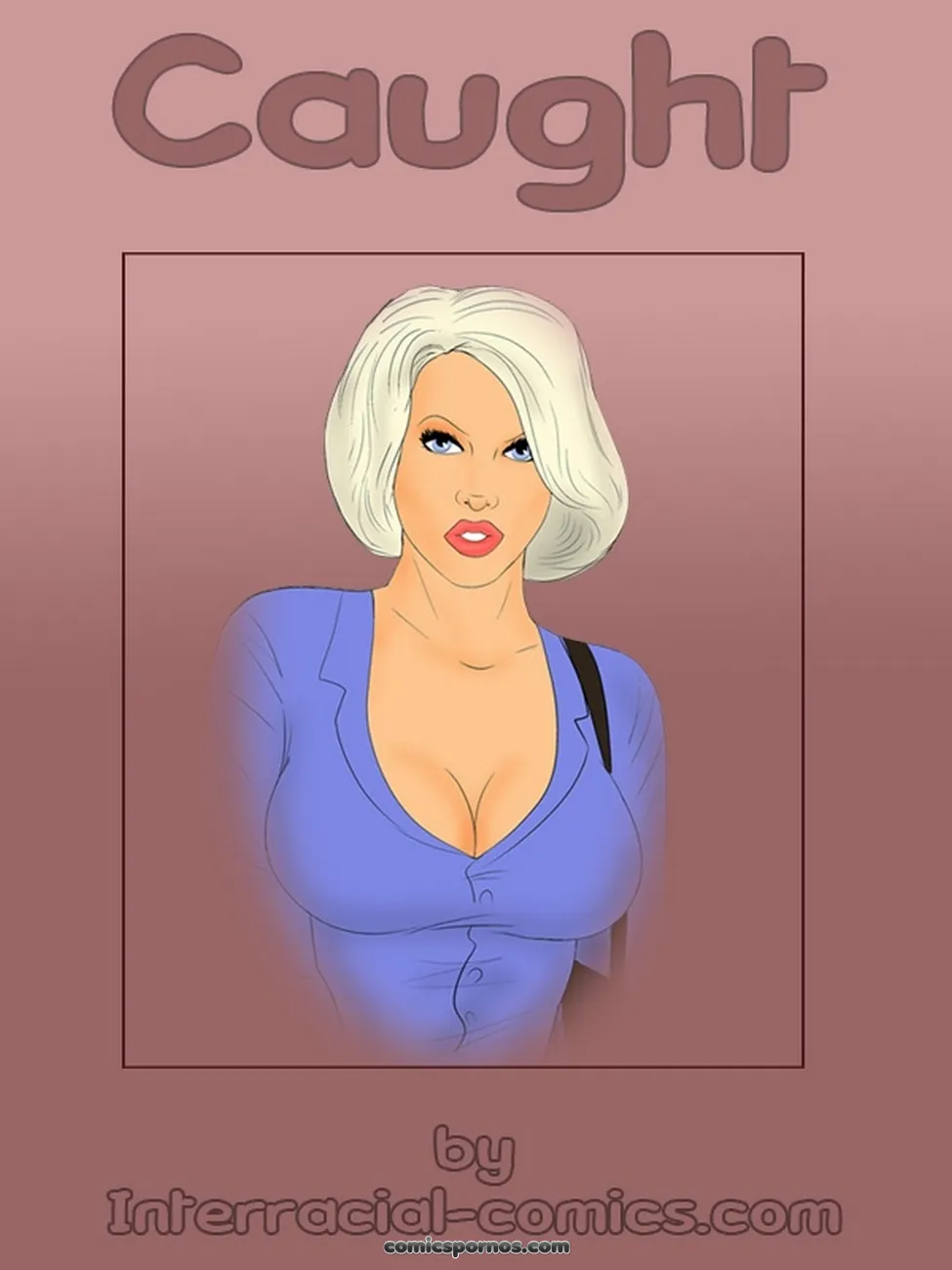 Busty Babysitter Caught in the Act - Page 1