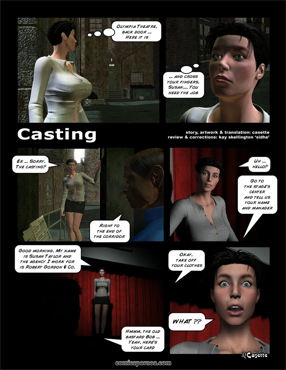 Audition Antics: A Risky Role - Page 2