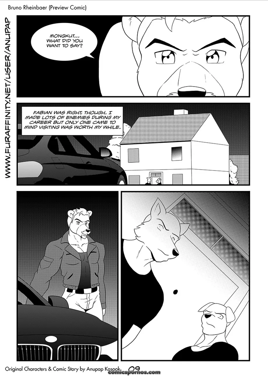 Big Bear Bruno: Gay Furry Comic - Page 10
