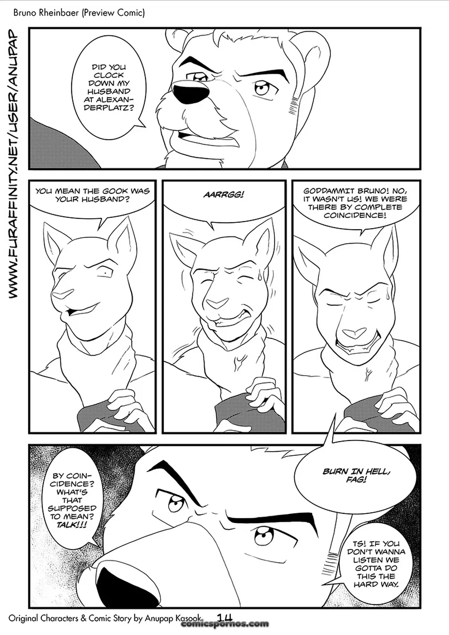 Big Bear Bruno: Gay Furry Comic - Page 15