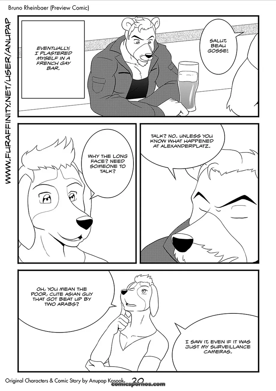 Big Bear Bruno: Gay Furry Comic - Page 21