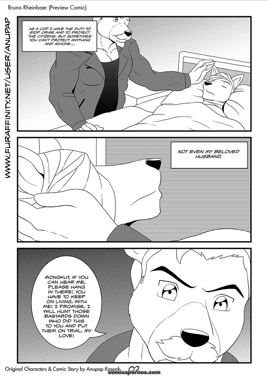 Big Bear Bruno: Gay Furry Comic - Page 3