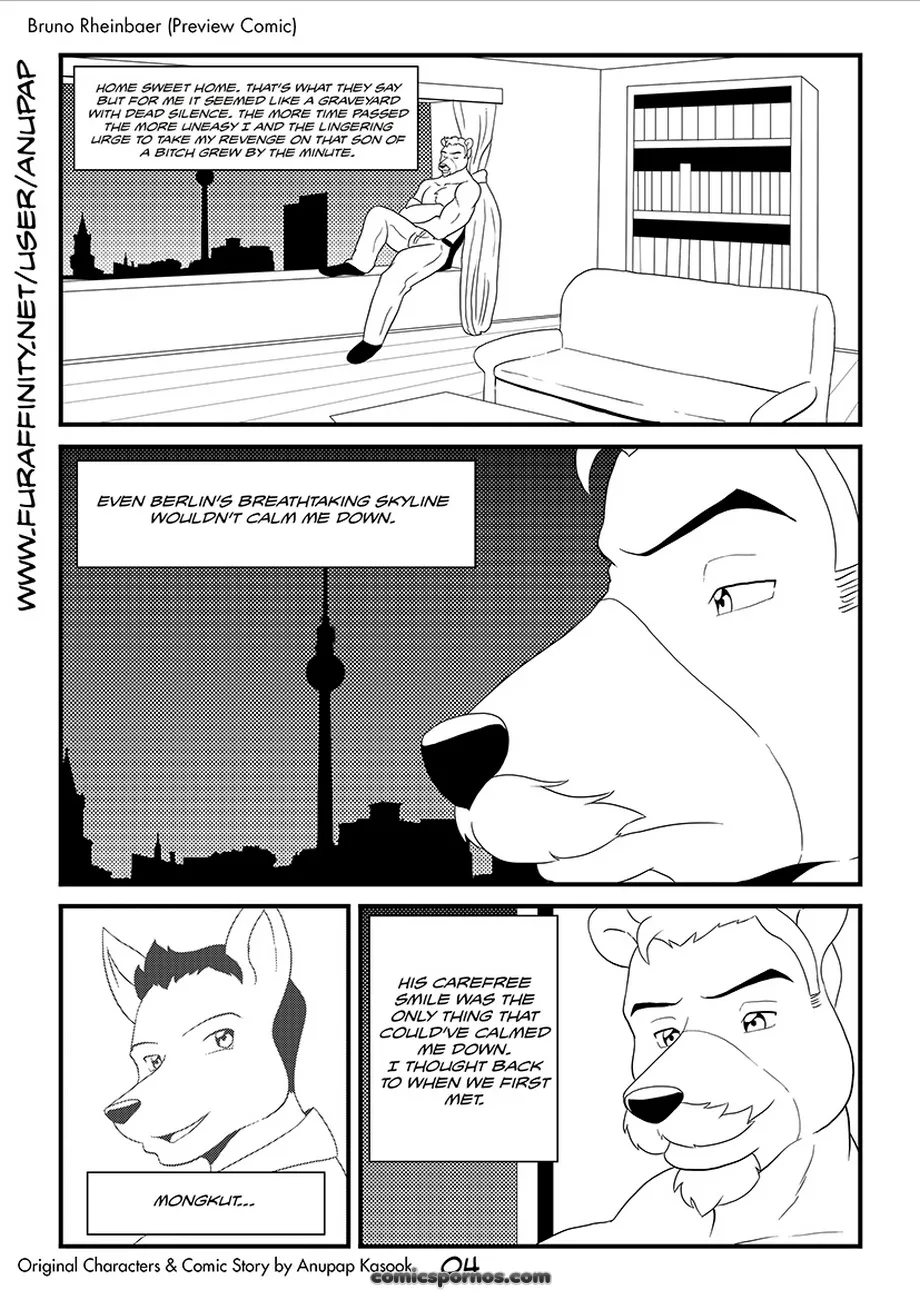 Big Bear Bruno: Gay Furry Comic - Page 5