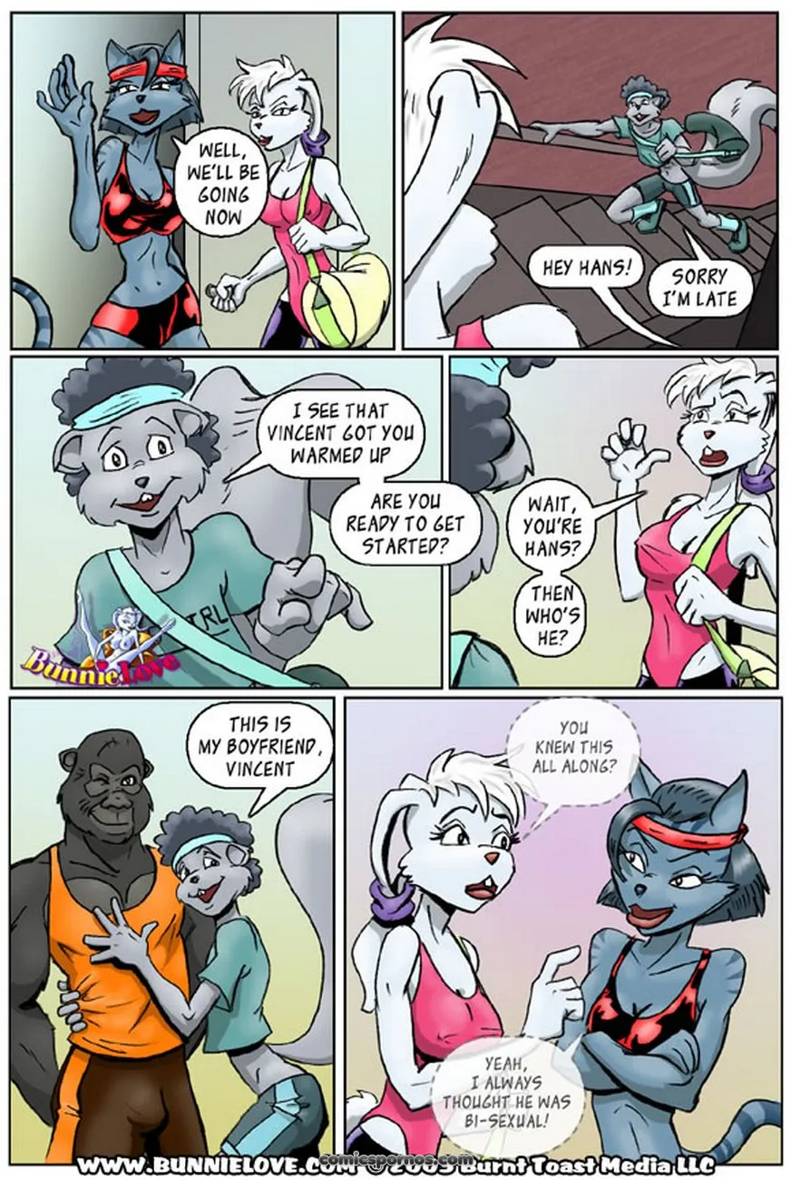 Bunnie Love: Sexy Workout Fun - Page 12