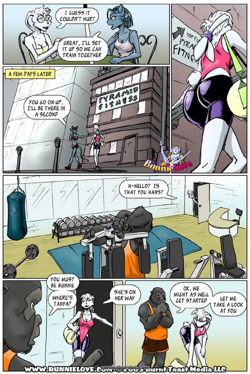 Bunnie Love: Sexy Workout Fun - Page 3