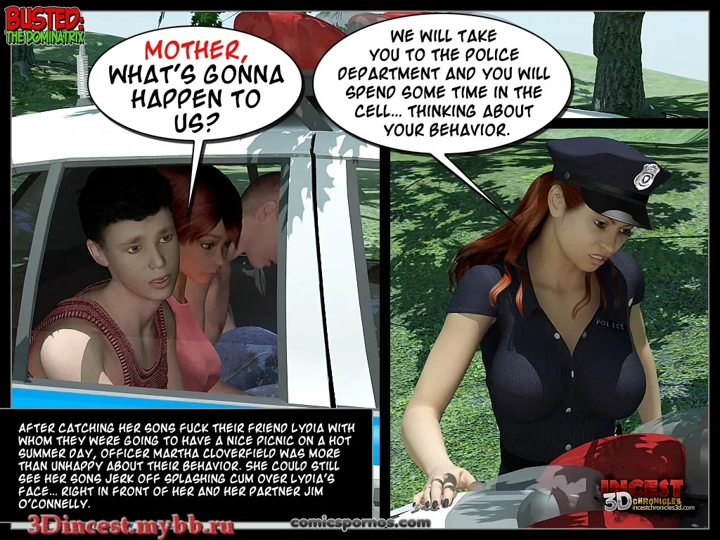 Dominatrix Busted! Hot Comic Action - Page 2