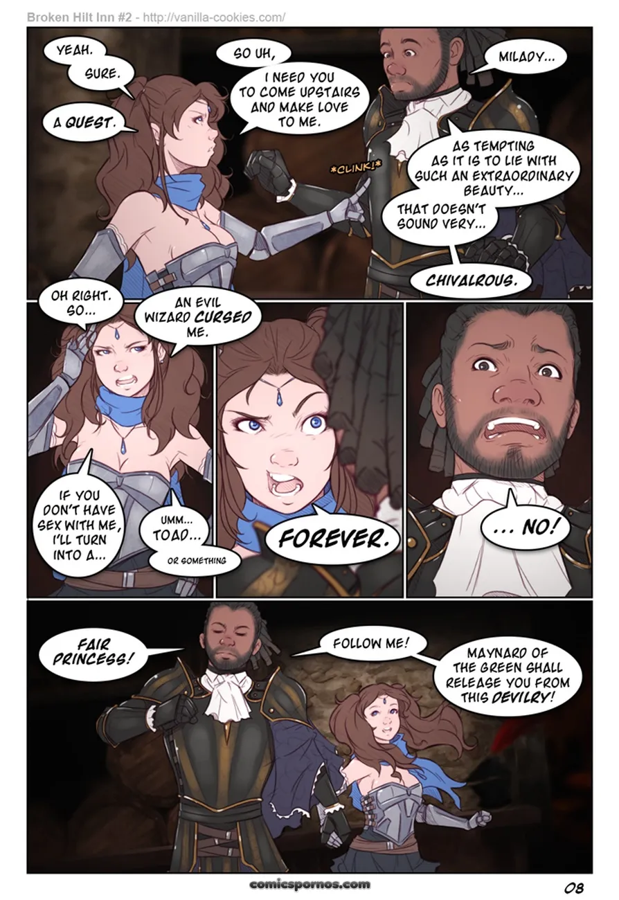 Broken Hilt Inn: Lust & Legacy - Page 9