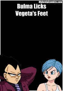 Bulma Licks Vegeta's Feet - Page 1