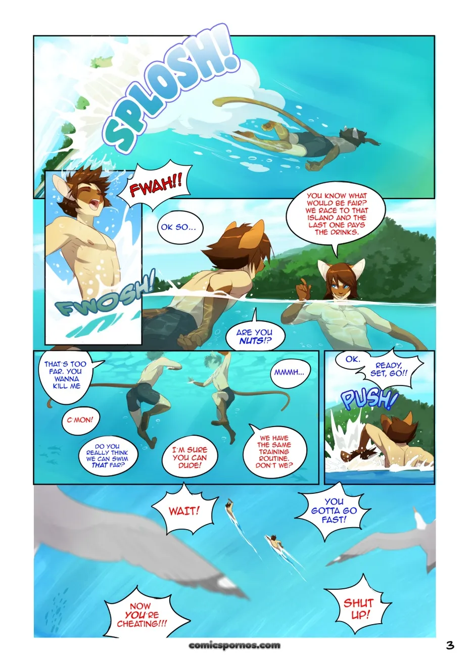 Naughty Kitties: Wet & Wild Fun #1 - Page 4