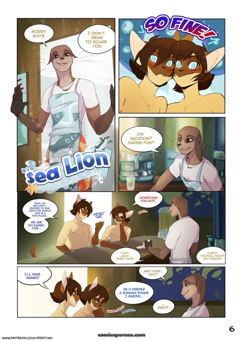 Naughty Kitties: Wet & Wild Fun #1 - Page 7