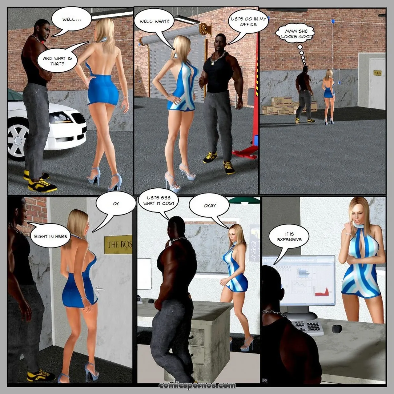 Sexy Mechanic: Car Trouble! - Page 5