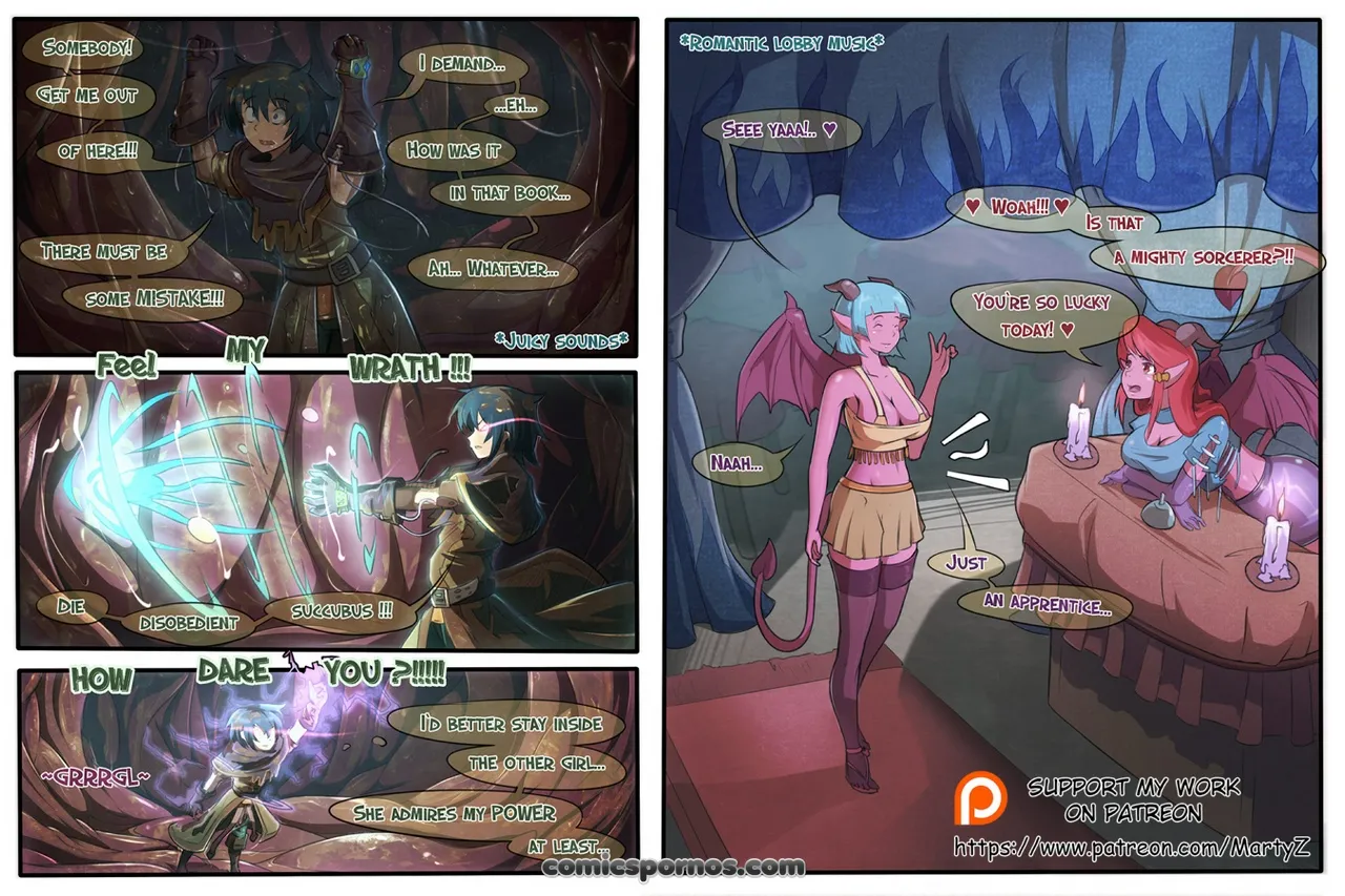 Succubus Temptation: A Dark Fantasy Comic - Page 7