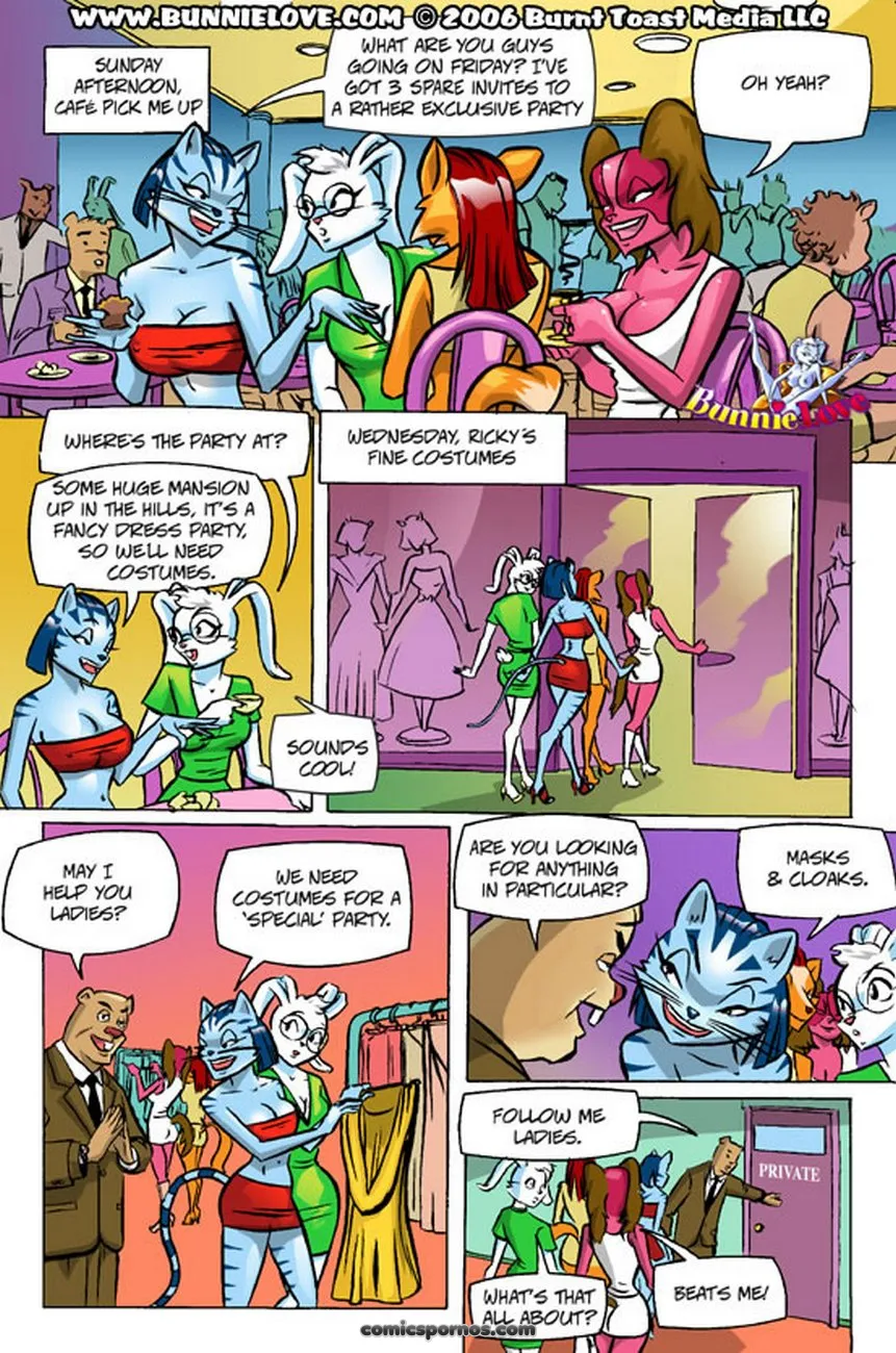 Bunnie Love: Lustful Lessons #7 - Page 2