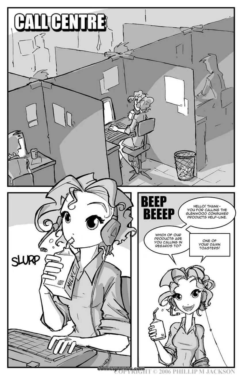 Call Center Chaos: A Comic - Page 2