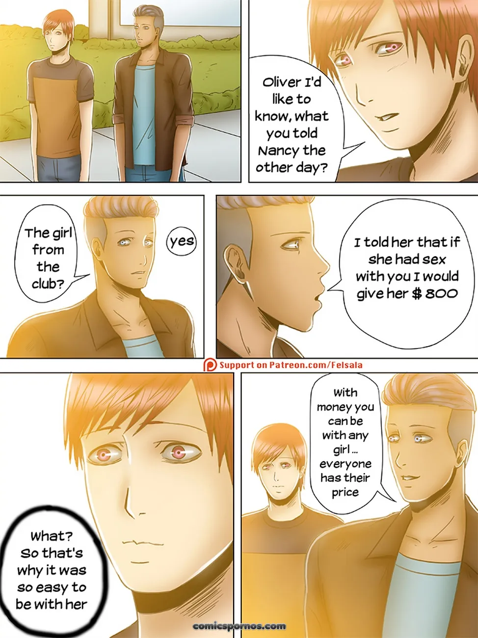 Thrice Broken: A Dark Adult Comic - Page 2