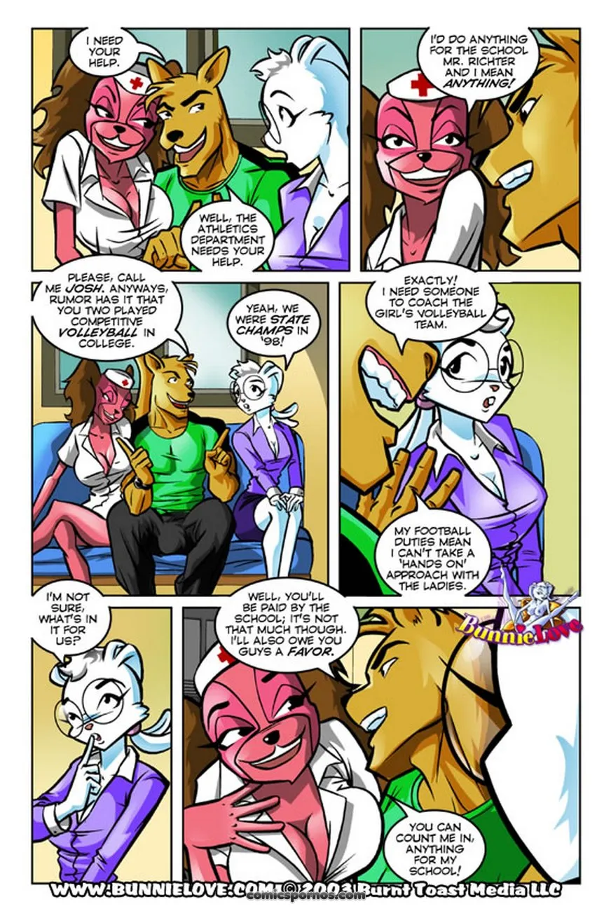 Bunnie Love: Triple the Fun! - Page 3