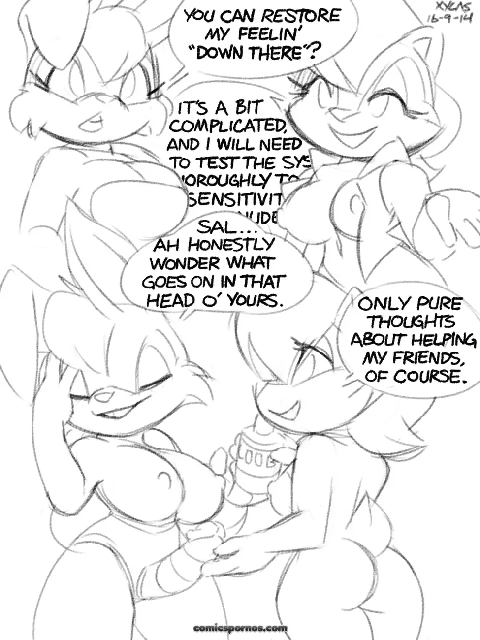 Bunnie & Sally's Wild Adventures - Page 1