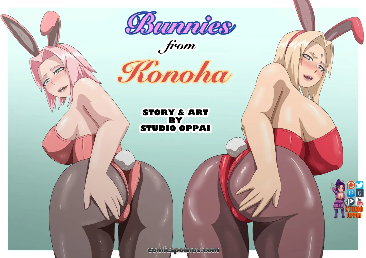 Konoha Bunnies: A Naruto Hentai Parody - Page 1