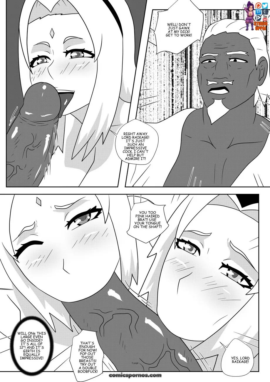 Konoha Bunnies: A Naruto Hentai Parody - Page 4