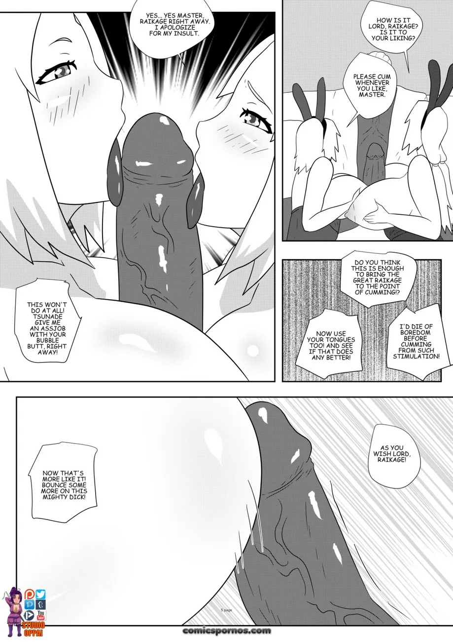 Konoha Bunnies: A Naruto Hentai Parody - Page 6