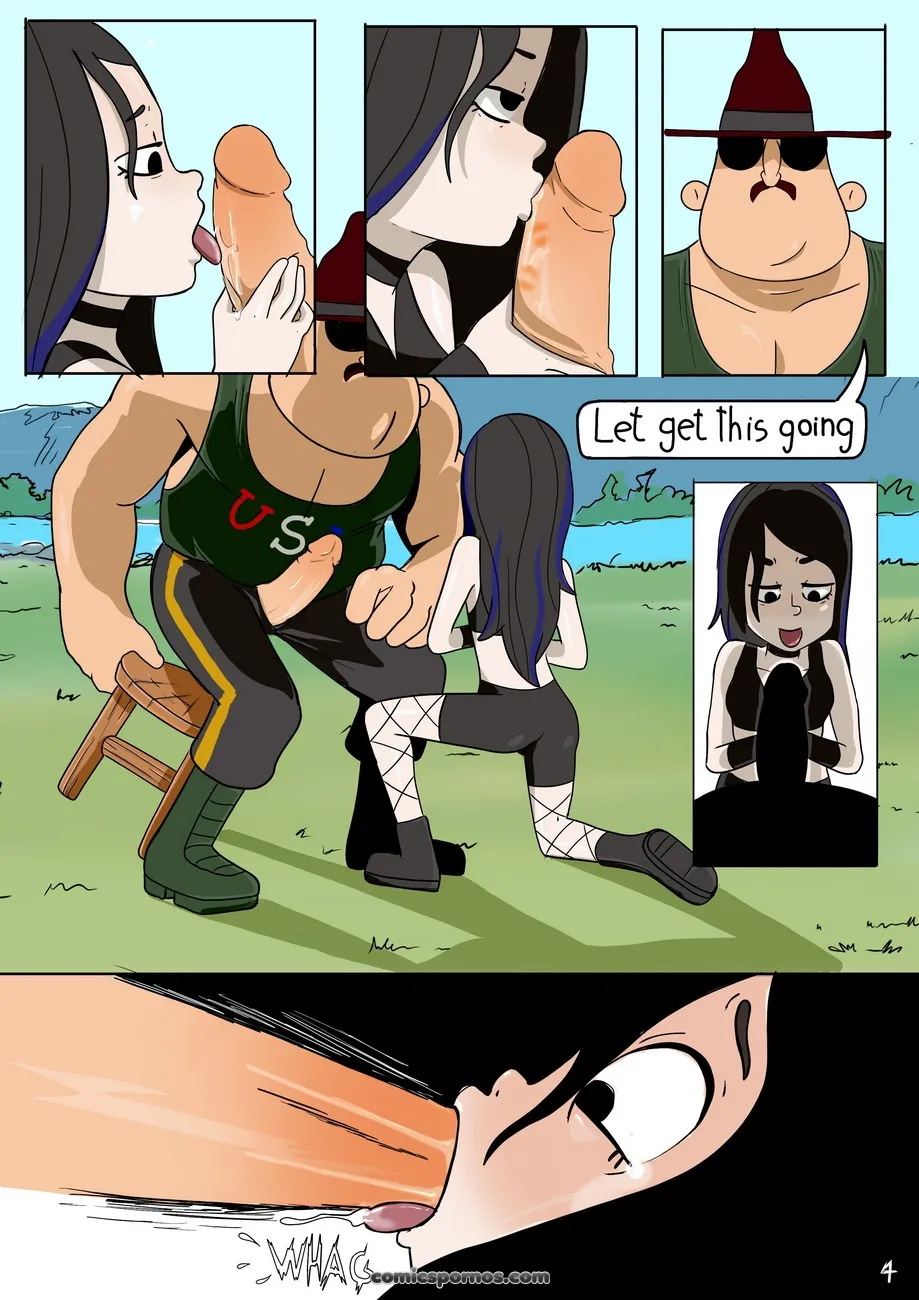 WWE Wrestlers' Summer Camp: Adult Comedy - Page 5