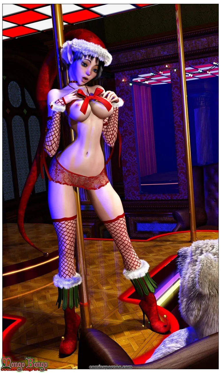 Naughty Holiday: Candy Cane Striptease - Page 6