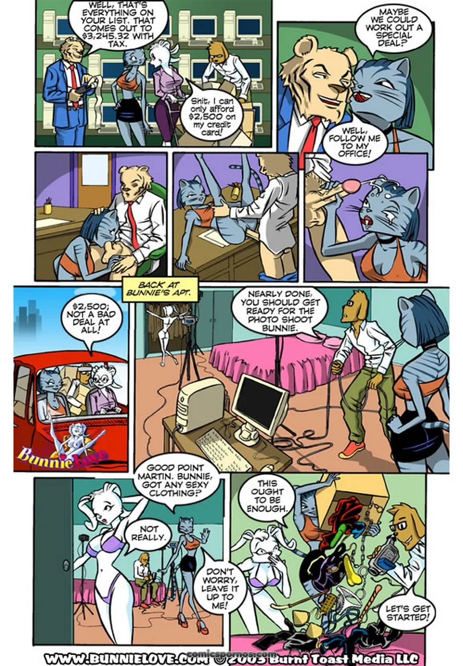 Bunnie Love: First Hop! Adult Comic - Page 14
