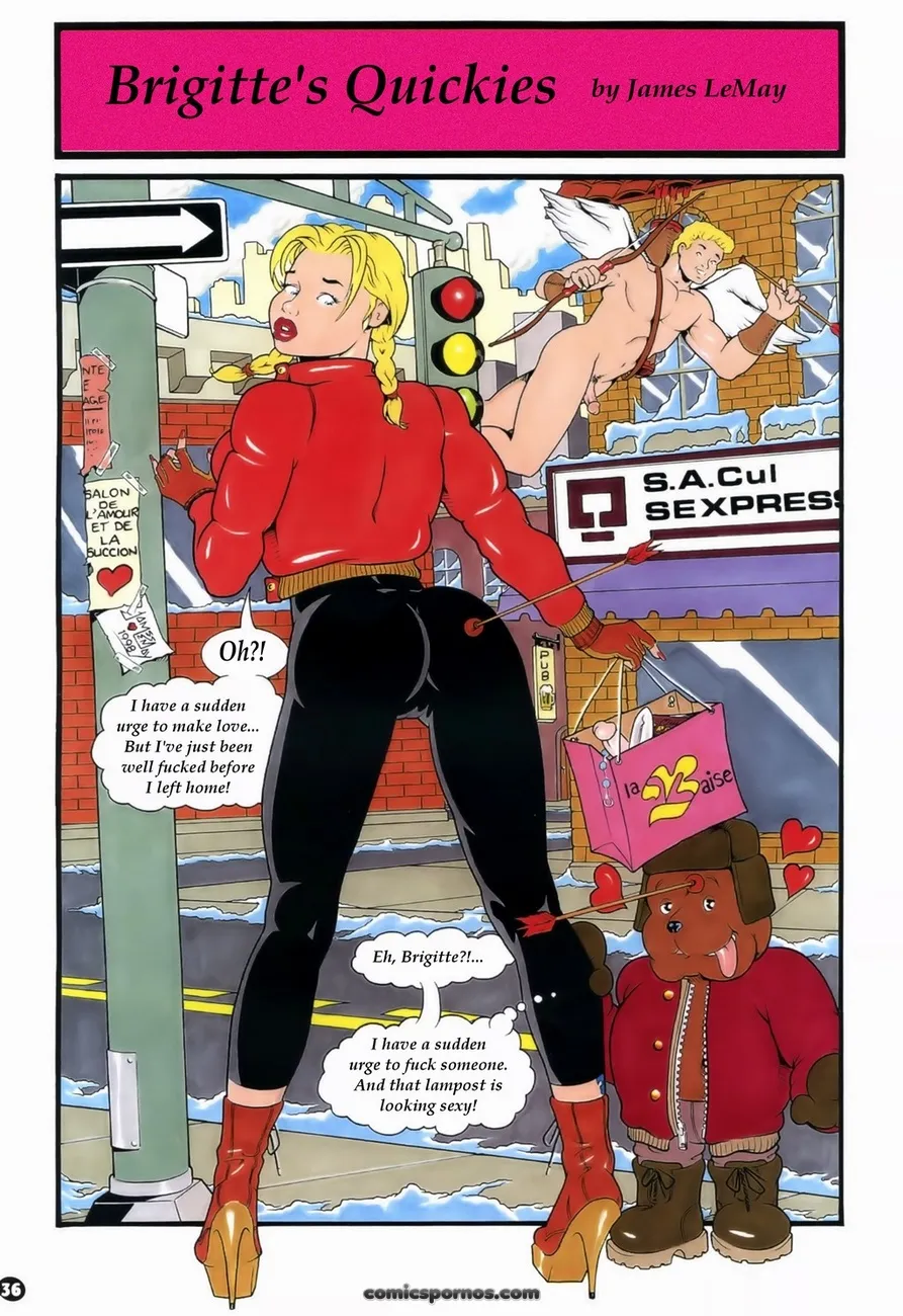 Brigitte's Naughty Adventures: Volume 2 - Page 36