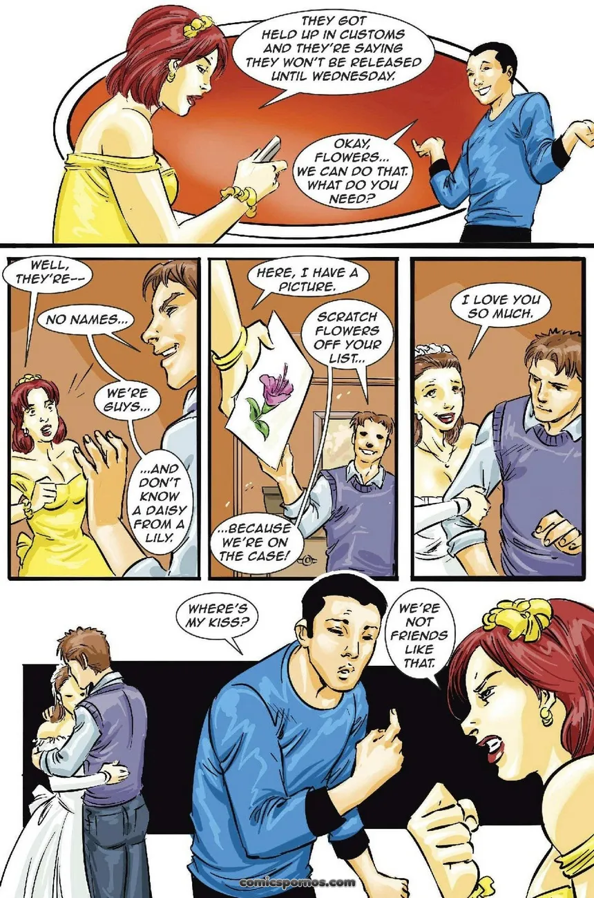 Bridezilla's Big Day: A Comic Catastrophe - Page 4