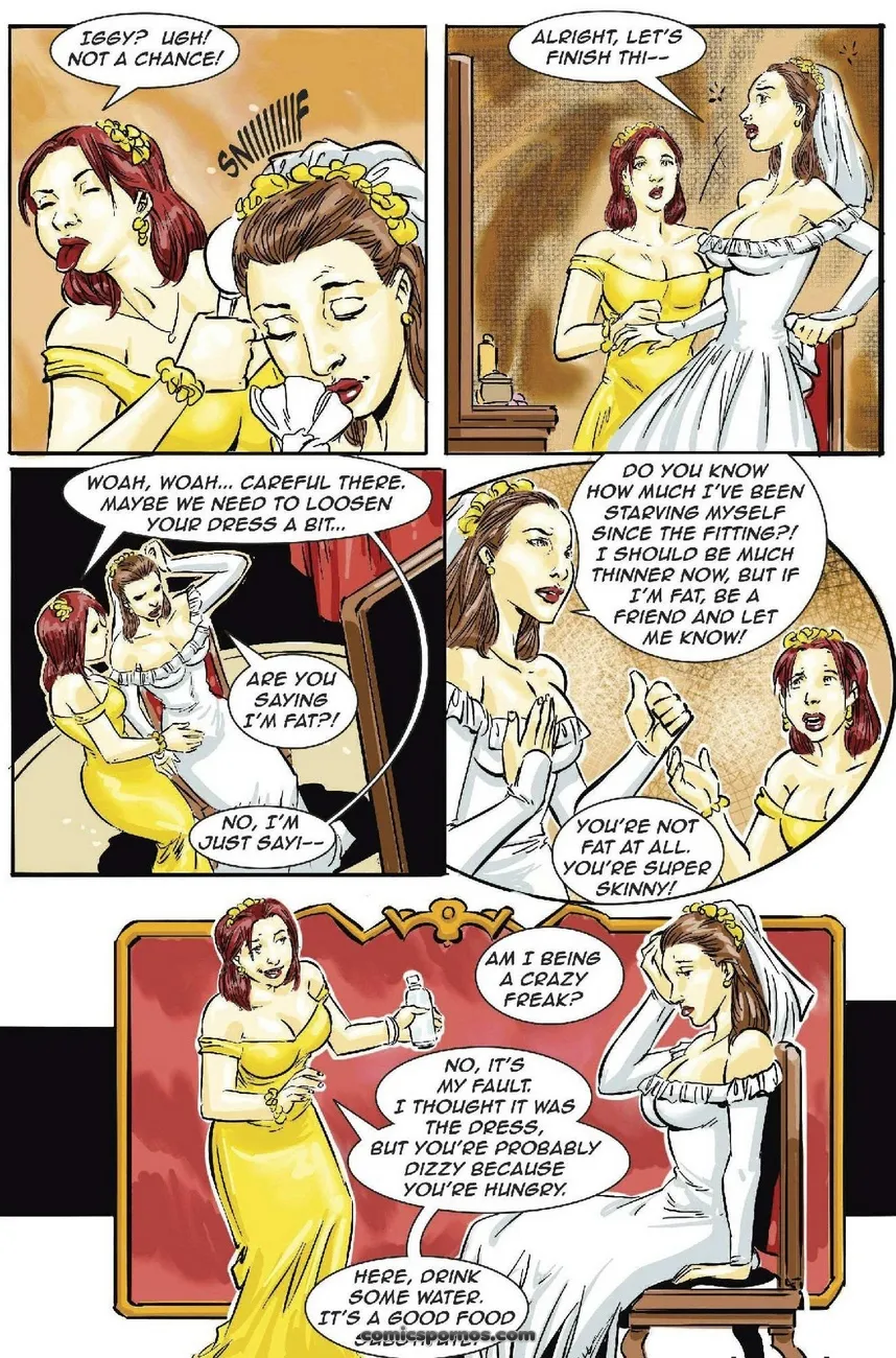 Bridezilla's Big Day: A Comic Catastrophe - Page 8