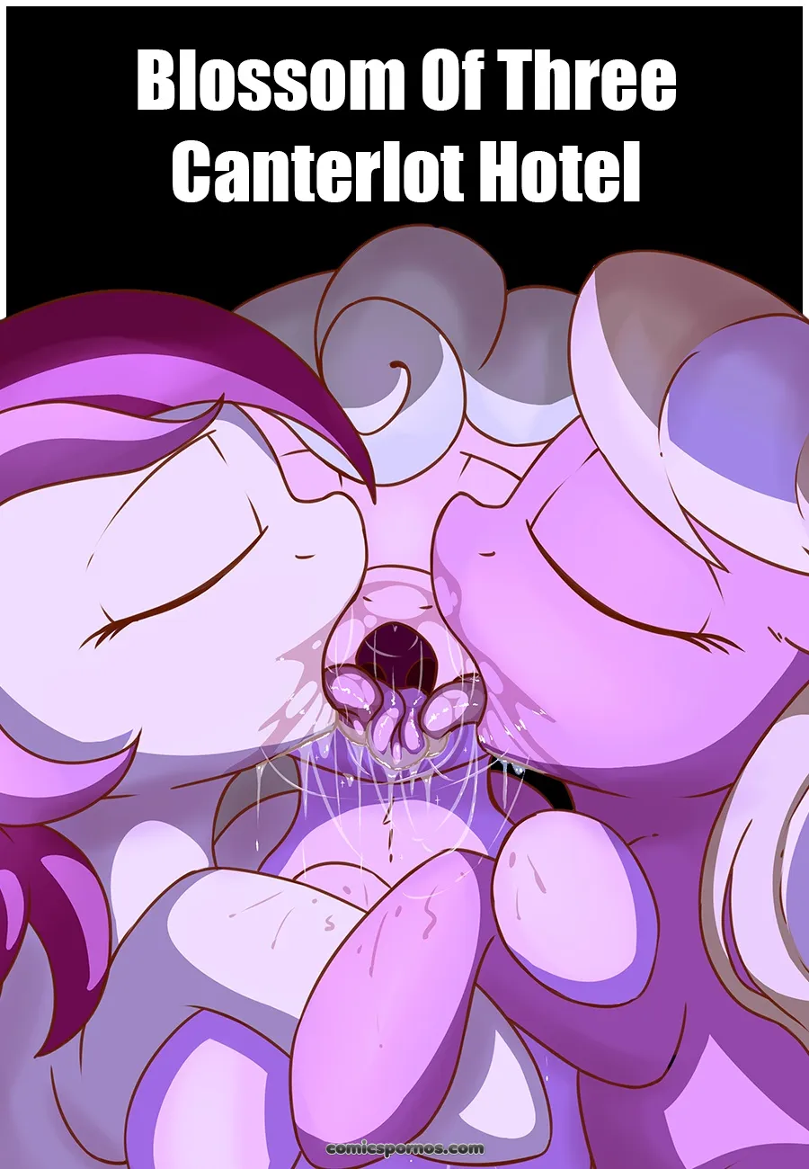 Canterlot Hotel: A Blossom's Threesome - Page 1