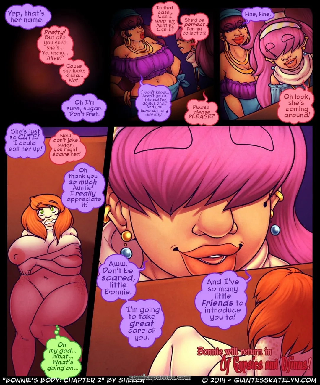 Bonnie's Body: Galactic Sexcapades - Page 28