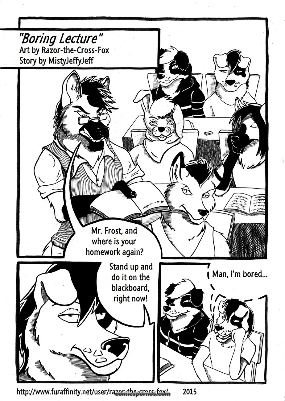 Professor's Naughty Lecture - Page 2