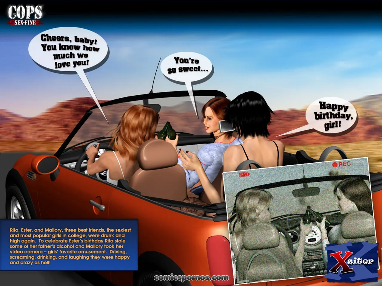 Sexy Cops: Under Arrest & Overstimulated - Page 2