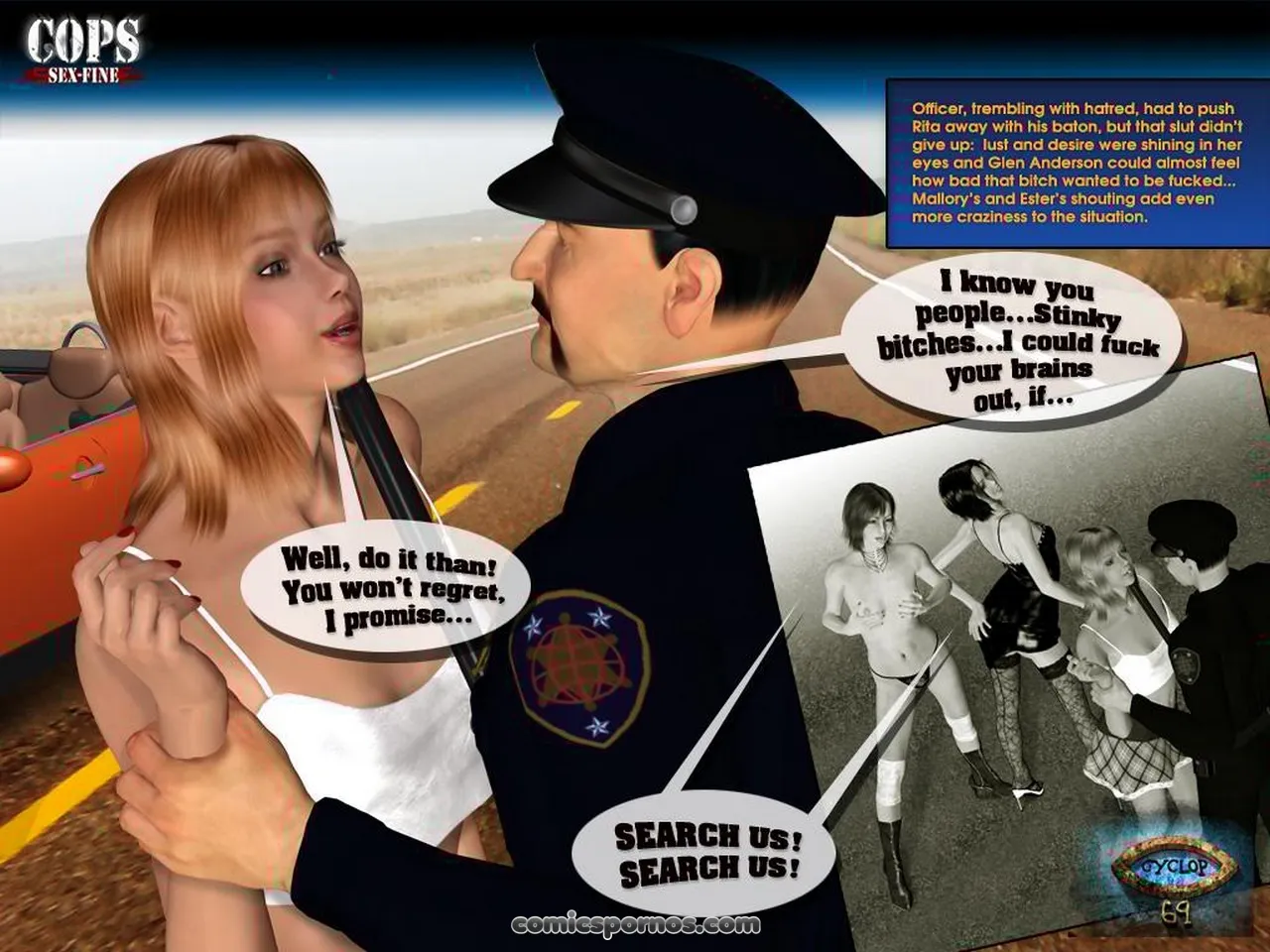 Sexy Cops: Under Arrest & Overstimulated - Page 21