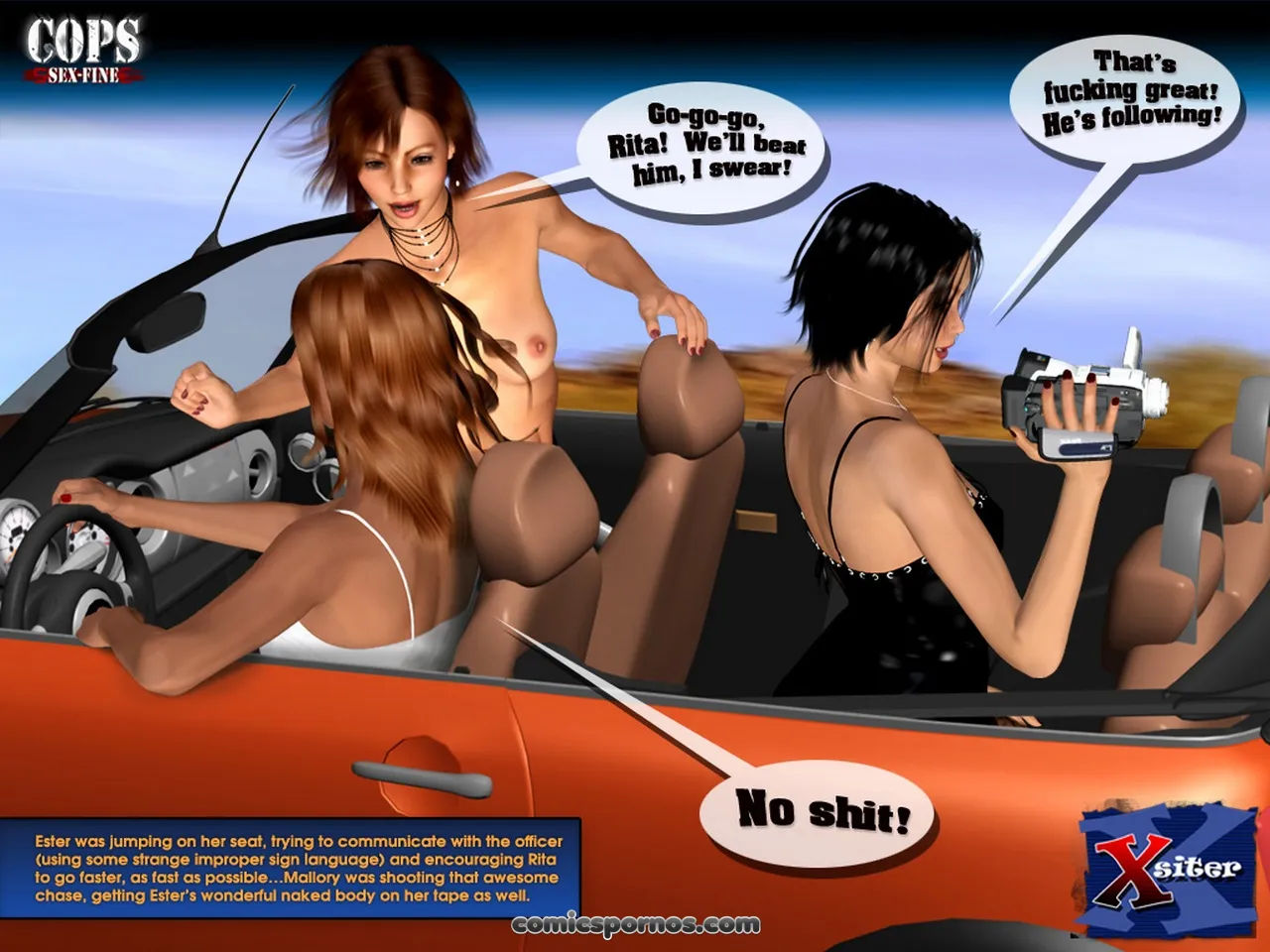 Sexy Cops: Under Arrest & Overstimulated - Page 8
