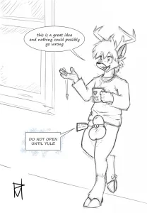 Do Not Open Until Yule - Page 1