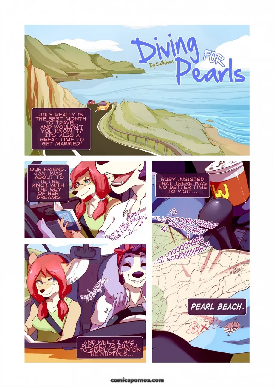 Pearl Divers' Risqué Reef Adventure - Page 2