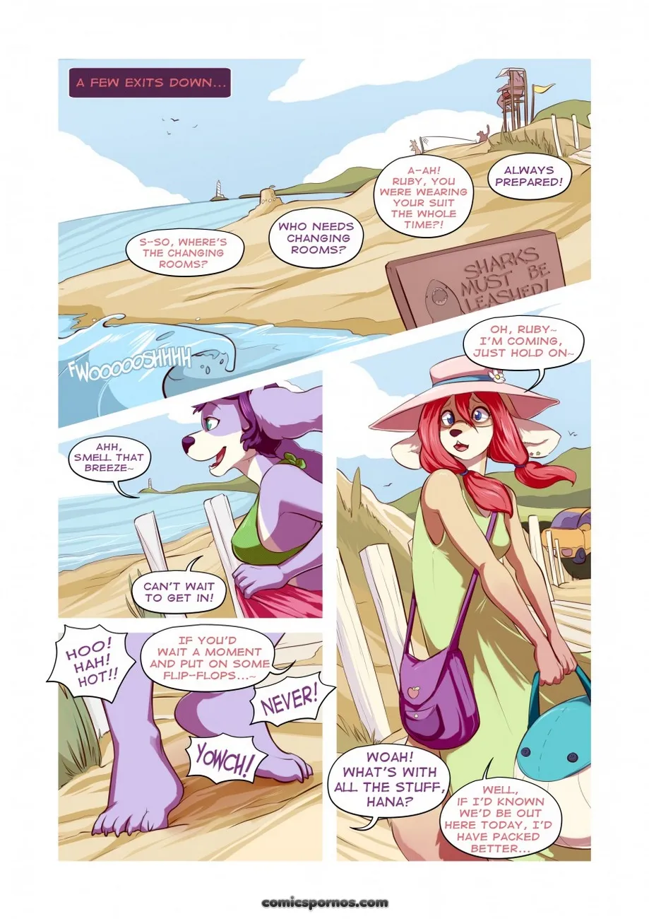 Pearl Divers' Risqué Reef Adventure - Page 4