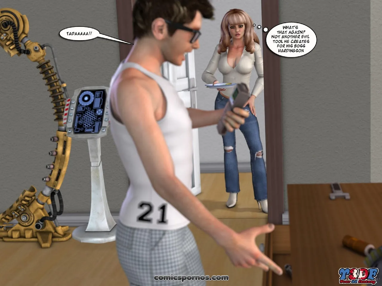 God From the Machine: A Cyberpunk Comic - Page 5