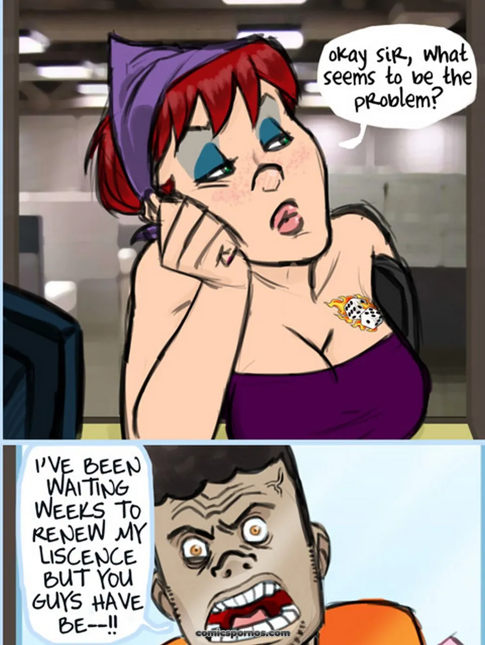 DMV Hell: A Comic of Bureaucratic Nightmares - Page 3