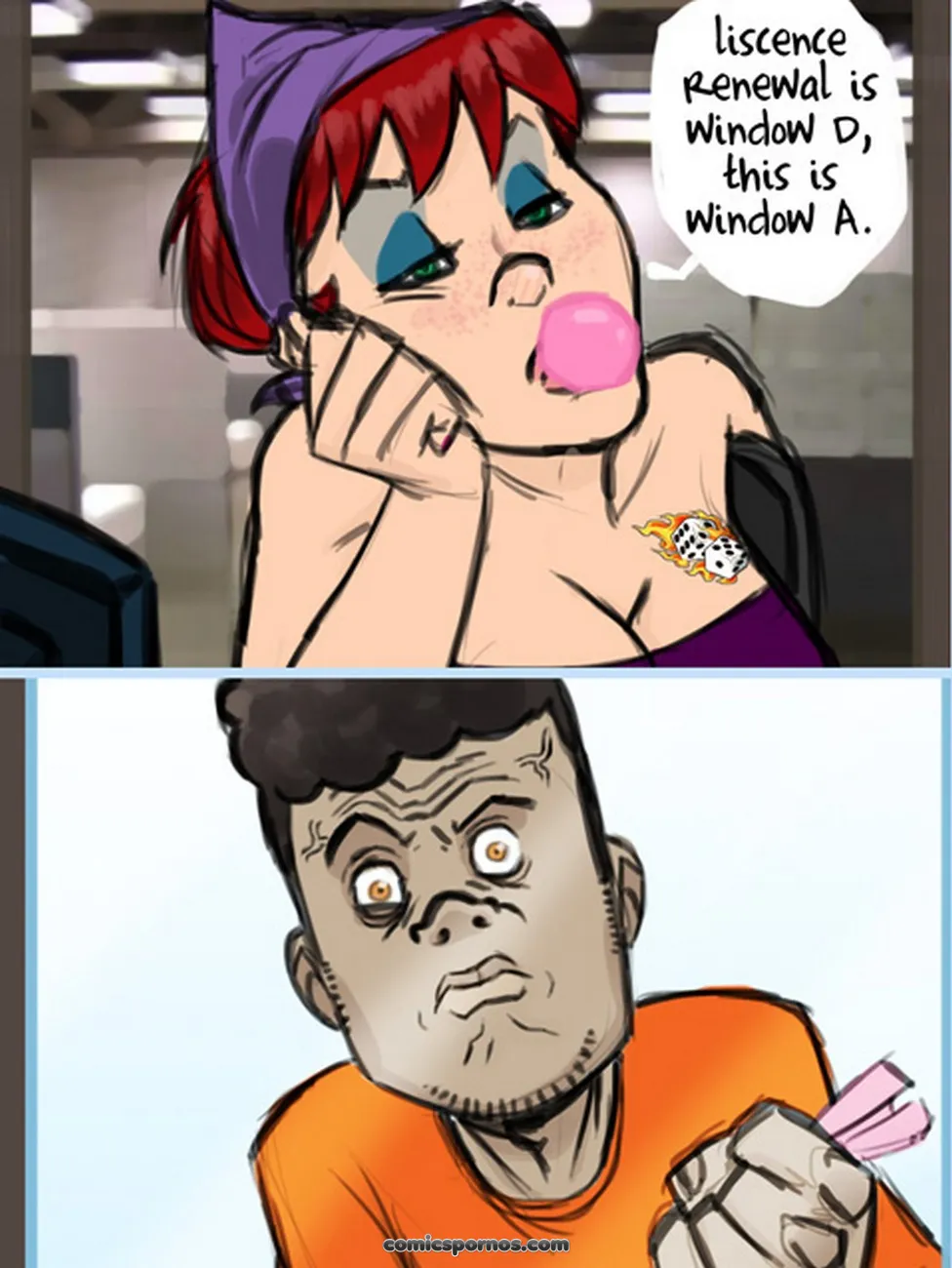 DMV Hell: A Comic of Bureaucratic Nightmares - Page 4